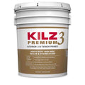 KILZ Premium 5 gallon paint can on a white background