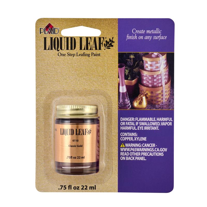 Plaid Liquid Leaf Classic Gold Leafing Paint 6110