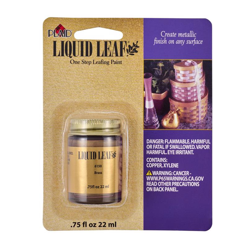 Plaid Liquid Leaf Brass Leafing Paint 6150