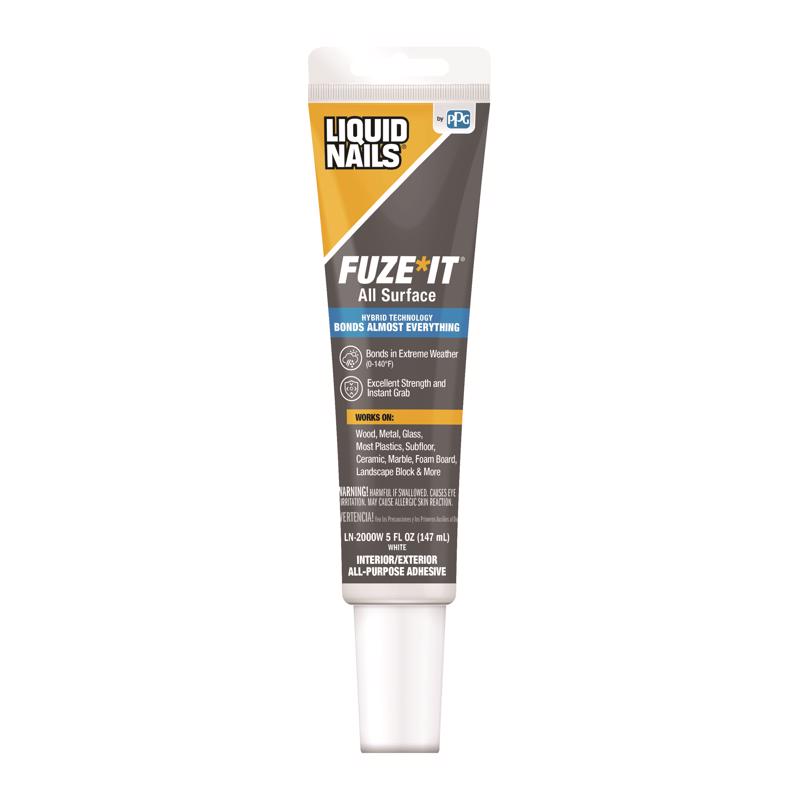 Liquid Nails Fuze It! 5oz Squeeze Tube LN-2000W