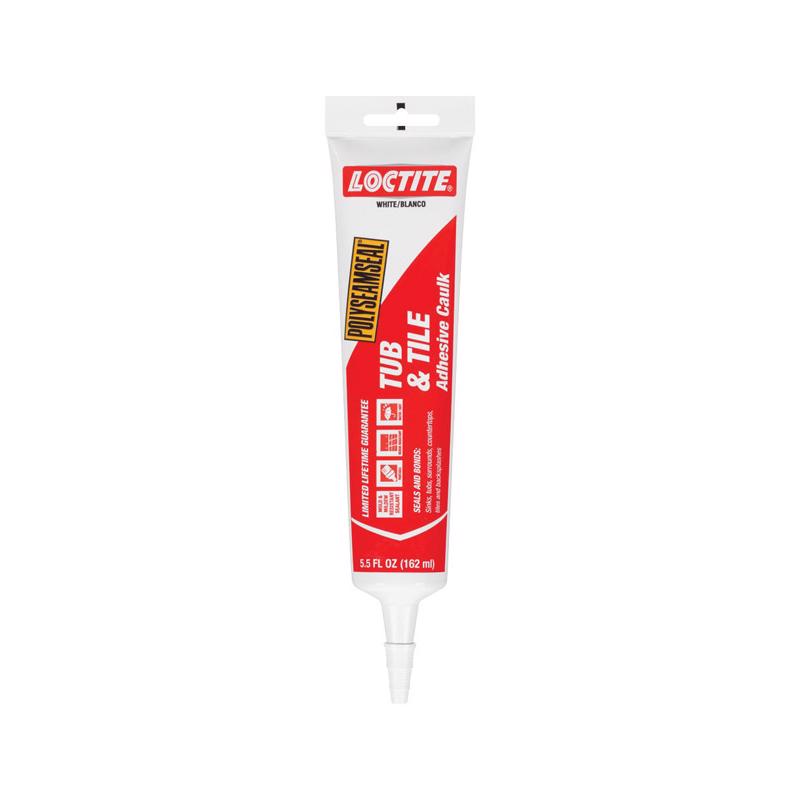 Loctite Polyseamseal 5.5 Oz Tub & Tile Adhesive Caulk White