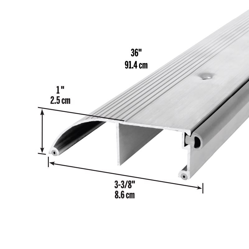 M-D Building Products Aluminum Threshold 08631 measurements