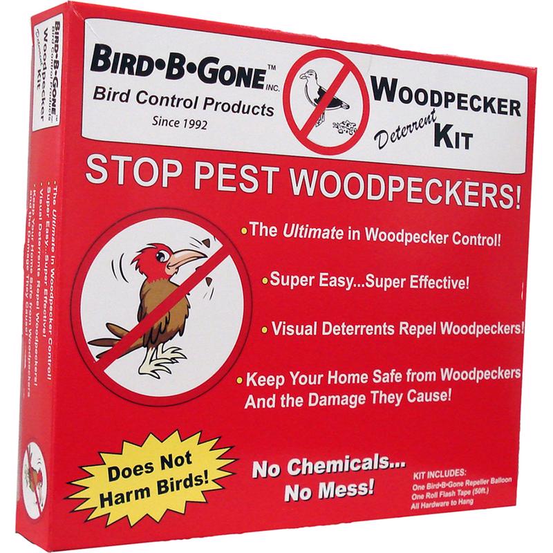 Bird-B-Gone Bird Deterrent Kit For Woodpeckers 5-Pack MMWPKR-KIT