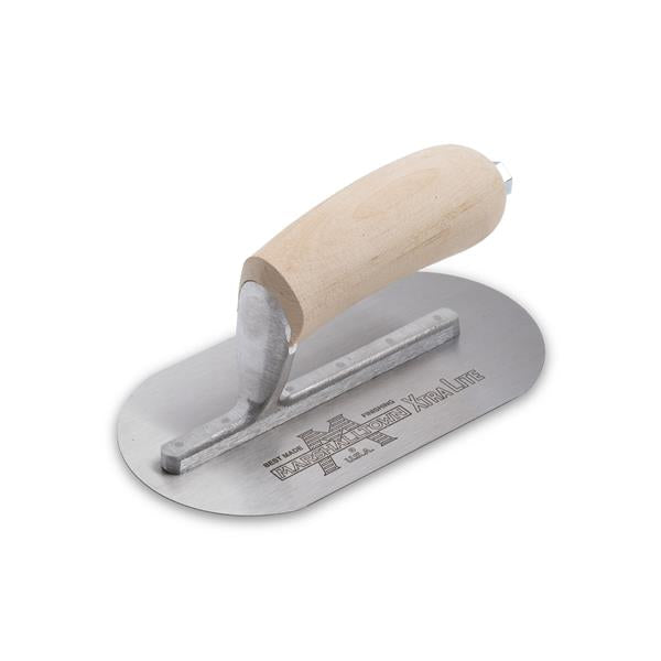 Marshalltown 7-1/2" x 4" Fully Rounded Wall Form Trowel MXS754FR