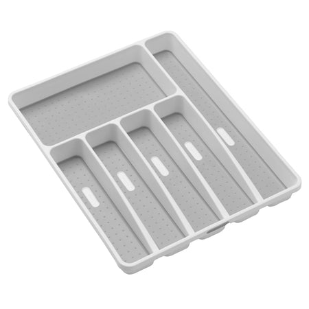 Madesmart 29106 Classic Large Silverware Tray White