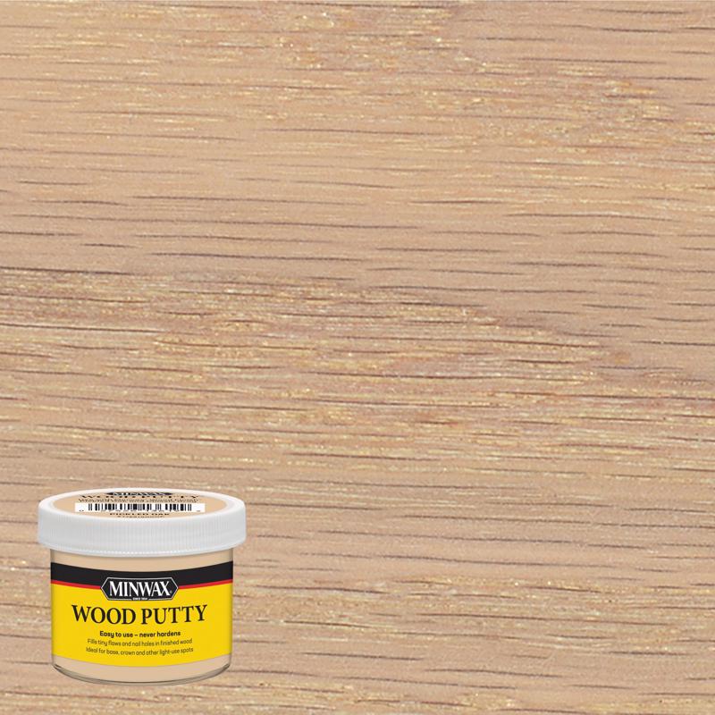 Minwax Pickled Oak Wood Putty Color Swatch