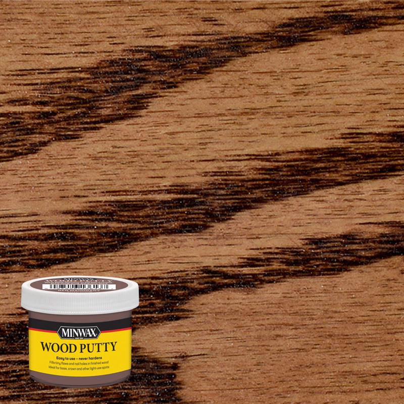 Minwax Red Mahogany Wood Putty Color Swatch