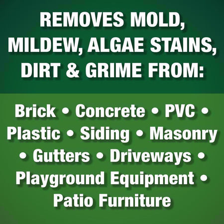 Mold Armor Concrete Cleaner Gallon Use Infographic