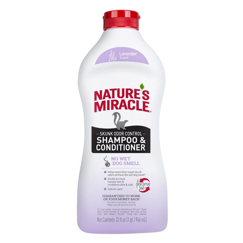 Nature's Miracle Lavender Scent Skunk Odor Control Shampoo P-98422