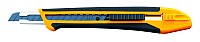 OLFA 9mm XA-1 Fiberglass Precision Knife with yellow and black design on a white background