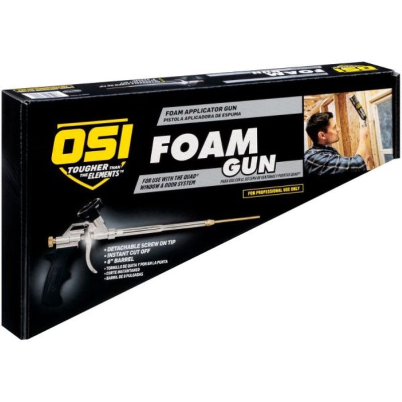 OSI Quad Lightweight Metal Expanding Foam Gun 1413066