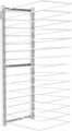 PaintLine PDRWM ProDryingRack Wall Mount with multiple horizontal bars on a white background