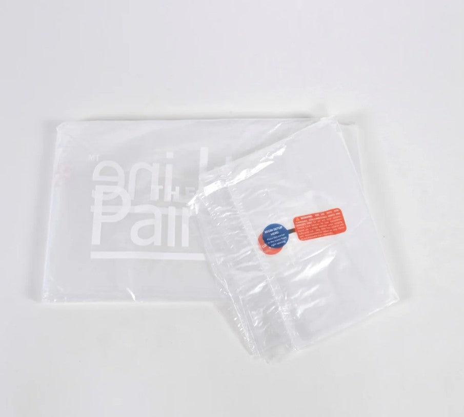 PaintLine PJSB Jobsite Spray Booth Liner replacements unpackaged on a white background