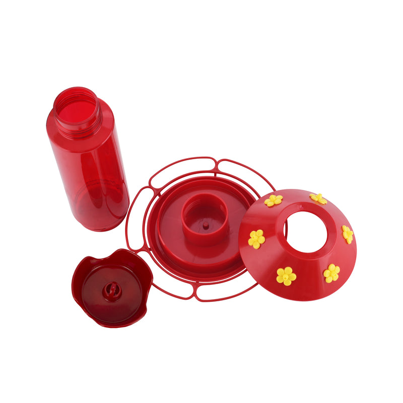 Perky-Pet Hummers Favorite Plastic Hummingbird Feeder 409 package contents
