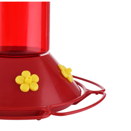 Feeding ports of the Perky-Pet Hummers Favorite Plastic Hummingbird Feeder 409
