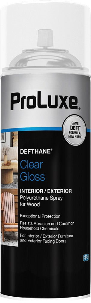 ProLuxe Defthane Interior / Exterior Polyurethane Gloss Spray