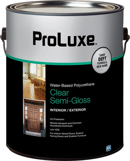 ProLuxe Interior / Exterior Water Based Polyurethane Semi-Gloss Gallon