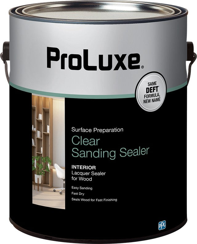 New ProLuxe Clear Sanding Sealer Gallon Can