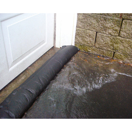 Quick Dam Flood Barrier in front of a door 