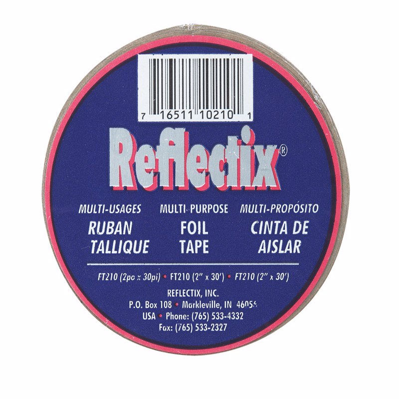 Reflectix 2 in. W X 30 ft. L Reflective Radiant Barrier Foil Tape FT21006