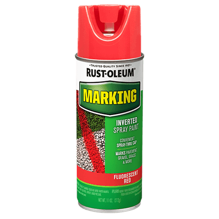 Rust-Oleum Specialty Marking Spray Paint Fluorescent Red