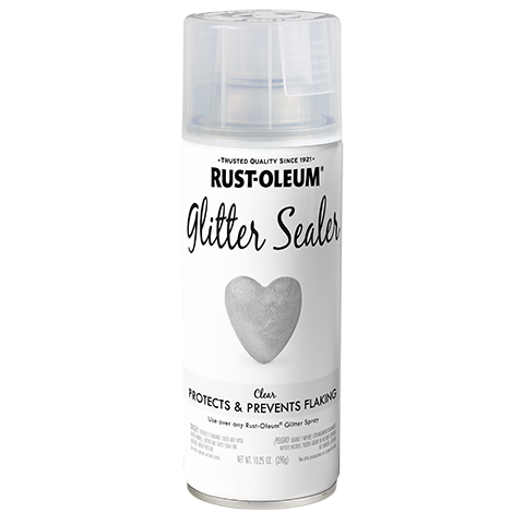 Rust-Oleum Glitter Spray Paint Clear