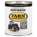 Rust-Oleum® Specialty Farm & Implement Paint Brush-On Quart Gloss Black