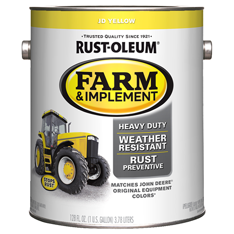 Rust-Oleum® Specialty Farm & Implement Paint Brush-On Gallon John Deere Yellow