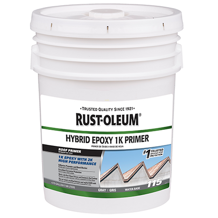 Rust-Oleum Hybrid Epoxy 1K Primer container on a white background