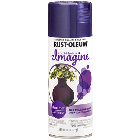 Rust-Oleum Imagine Shimmer Spray Paint Amethyst