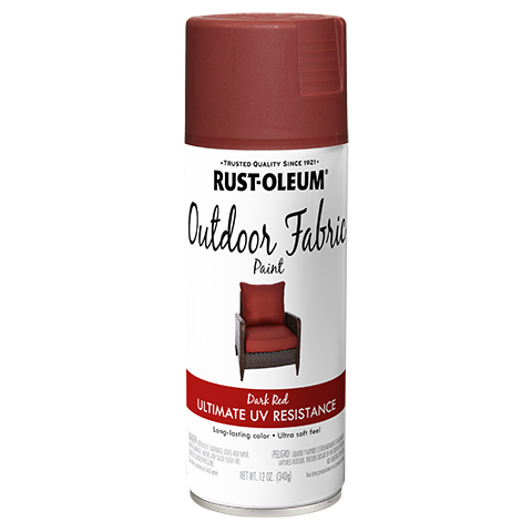 Rust-Oleum Outdoor Fabric Spray Paint Dark Red