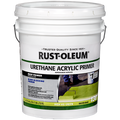 Rust-Oleum urethane acrylic primer bucket on a white background