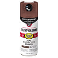 Rust-Oleum Stops Rust Custom Spray 5-in-1 Spray Paint Flat Brown