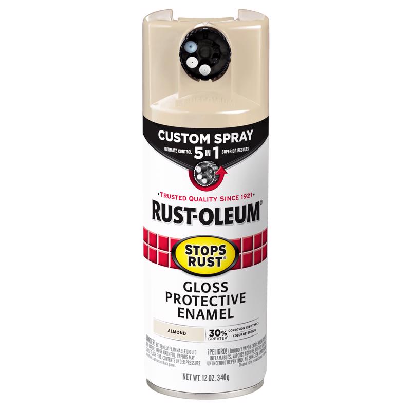Rust-Oleum Stops Rust Custom Spray 5-in-1 Spray Paint Almond 376900