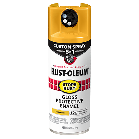 Rust-Oleum Stops Rust Custom Spray 5-in-1 Spray Paint Tuscan Sun 376906