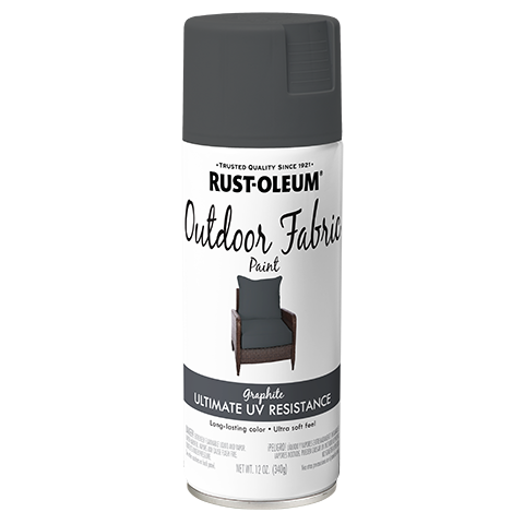 Rust-Oleum Outdoor Fabric Spray Paint Graphite