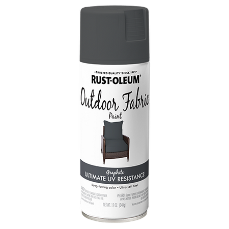 Rust-Oleum Outdoor Fabric Spray Paint Graphite