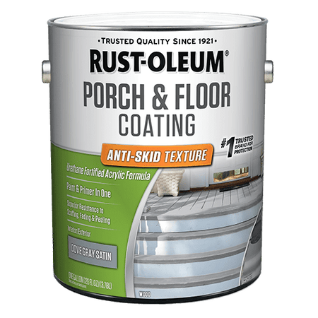 Rust-Oleum Anti-Skid Porch & Floor Coating Satin Finish Gallon