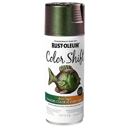 Rust-Oleum Color Shift Spray Paint Green Copper