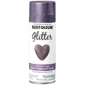 Rust-Oleum Glitter Spray Paint Multi Color Purple