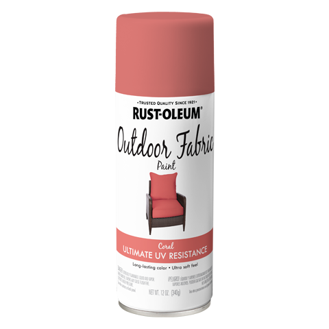 Rust-Oleum Outdoor Fabric Spray Paint Coral