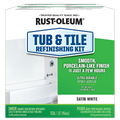 Rust-Oleum Tub & Tile Refinishing Kit Satin Finish White