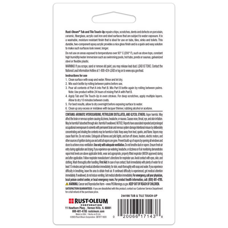 Rust-Oleum Specialty Tub & Tile Touch-Up Paint 244166