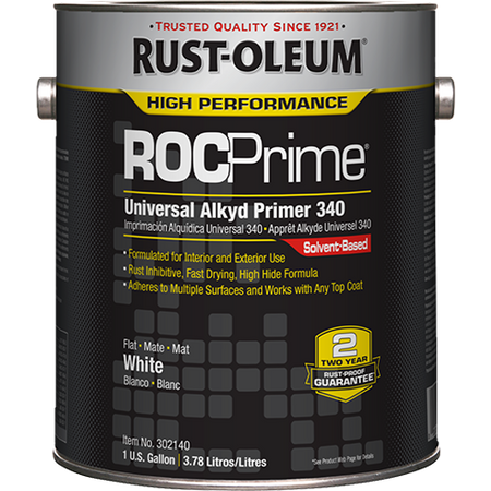 Rust-Oleum RocPrime Primer 340 White