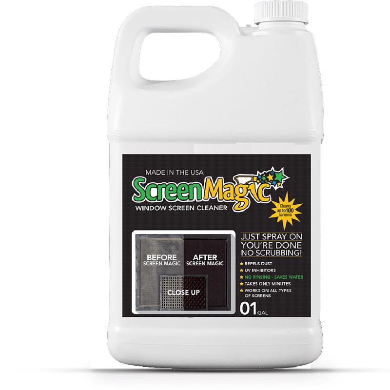 Screen Magic Window Screen Cleaner Gallon SM1GR