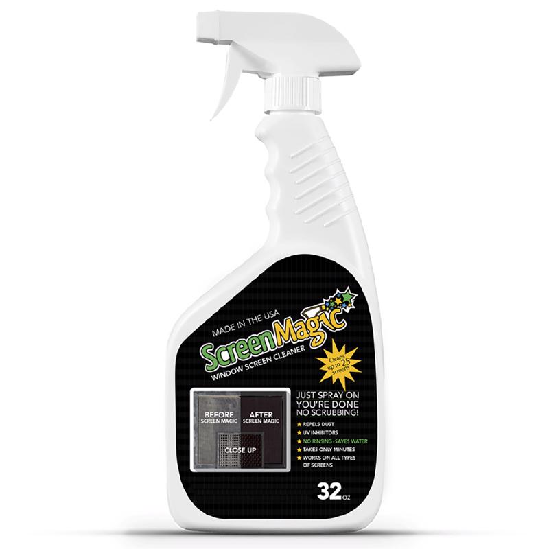 Screen Magic Window Screen Cleaner 32 Oz Spray SM32T