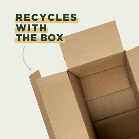 Scotch Box Lock Packing Tape Recycle with Box Infographic