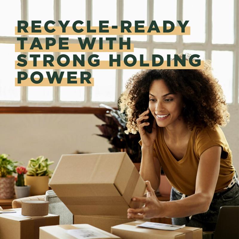 Scotch Box Lock Packing Tape Holding Power Infographic