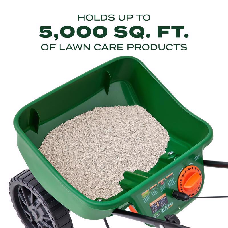 Scotts Turf Builder EdgeGuard Mini Broadcast Spreader 76121