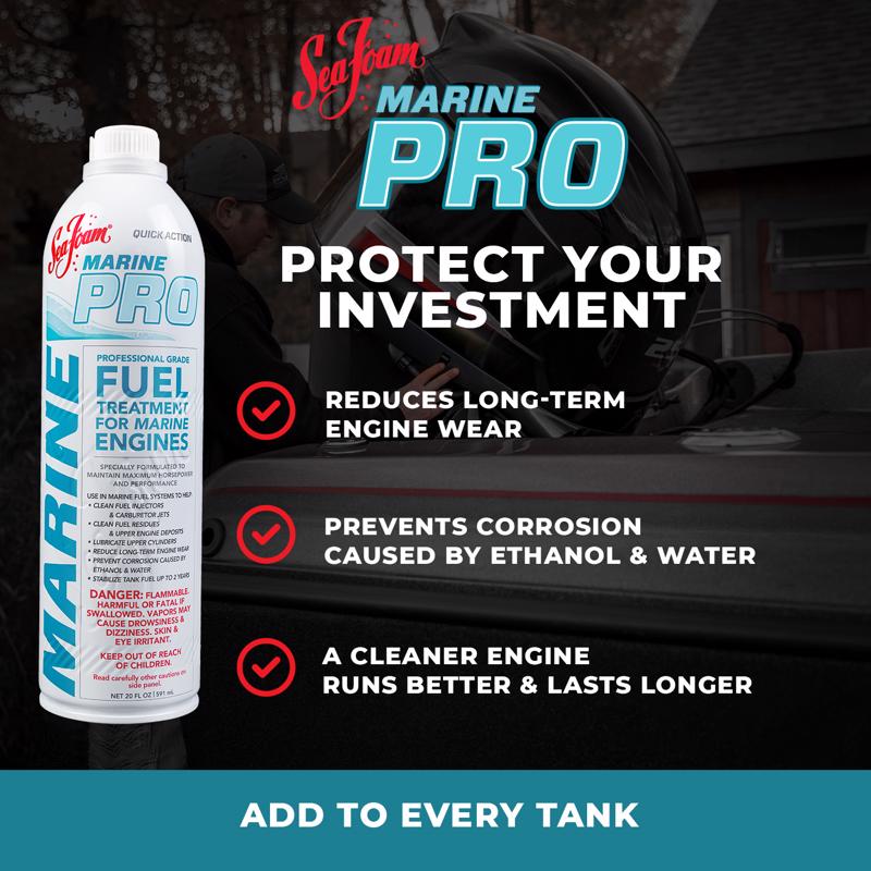 Sea Foam MP20 Marine Pro Fuel Treatment for Marine Engines Specifications